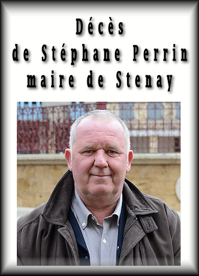 Décès de Stéphane Perrin, maire de Stenay